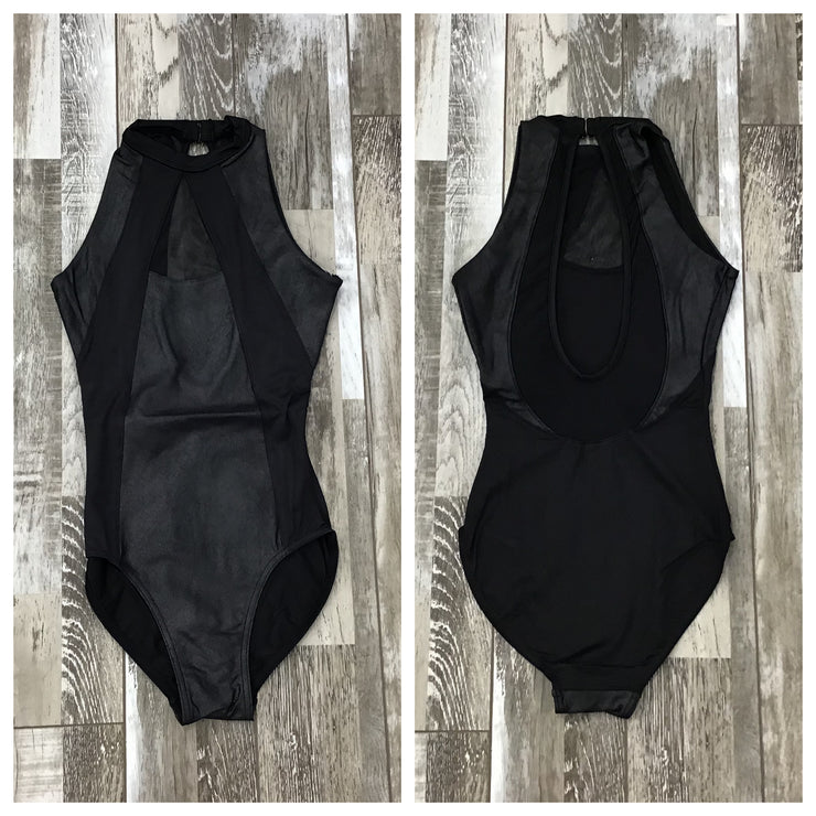 Bloch - Mock Neck Halter Leotard - Adult (L0545) - Black