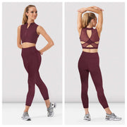 Bloch - Ladies Adele Full Length Leggings - Adult (P0528B) - Potion