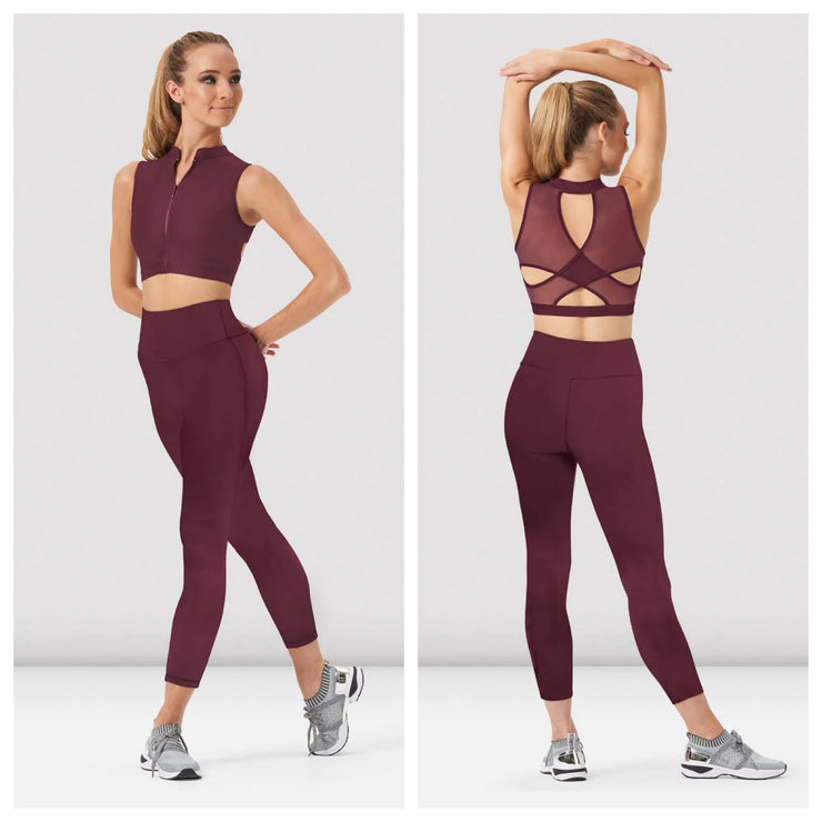 Bloch - Ladies Adele Full Length Leggings - Adult (P0528B) - Potion