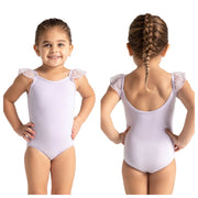 Capezio - Spot On Kids Flutter Sleeve Leotard - Child (12008C) - Lavender