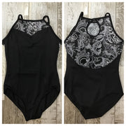 Mirella - Mesh Halter Leotard - Child (M807C) - Black