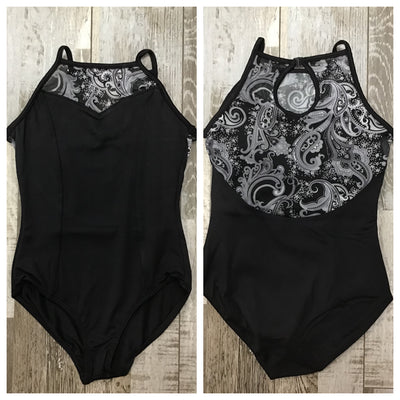 Mirella - Mesh Halter Leotard - Child (M807C) - Black