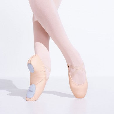 Capezio - Leather Split-Sole Juliet Ballet Shoes - Adult (2027/2027A) - Light Pink