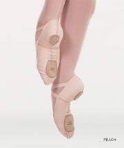 Angelo Luzio by Body Wrappers - INSTANT FIT 4-Way totalSTRETCH® Ballet Slipper - Child/Adult (248C/ 248A) - Peach - Final Sale
