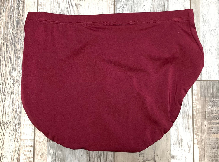 Body Wrappers - Brief - Adult (P1015) - Burgundy - Final Sale