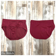 Body Wrappers - Brief - Adult (P1015) - Burgundy - Final Sale