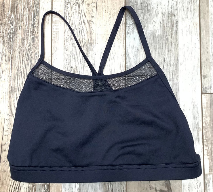 Capezio - Lace Back Bra Top - Adult (11281W) - Midnight Ocean - Final Sale
