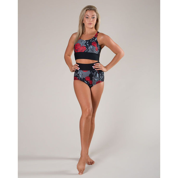 Energetiks - Astrid High Waist Brief - Adult (IAB131VA4-VIV) - Viva - Final Sale