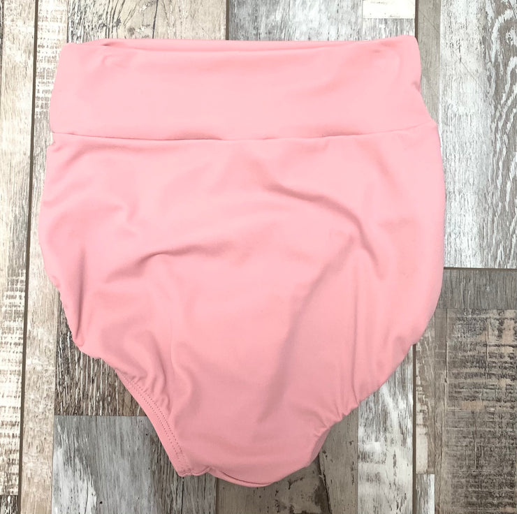 Body Wrappers - Romantic Lace High-Waist Brief - Adult (P1103) - Dark Rose - Final Sale