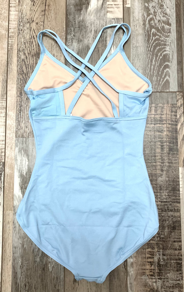 Capezio - Studio Collection Crisscross Back Leotard - Child (SE1029C) - Light Blue