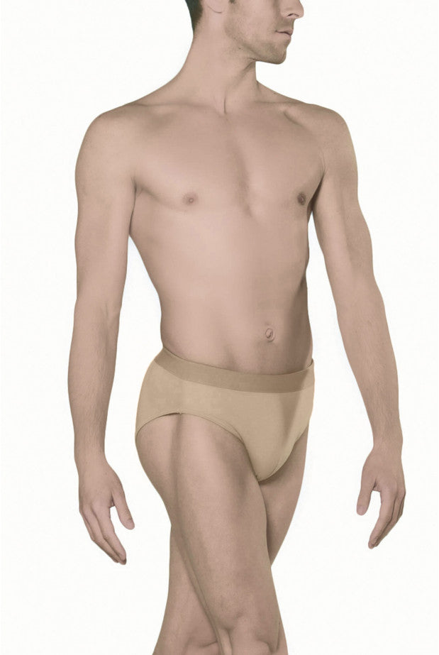 Wear Moi - FULL SEAT DANCEBELT - Boys/Men’s - Dark Beige