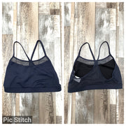 Capezio - Lace Back Bra Top - Adult (11281W) - Midnight Ocean - Final Sale