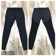 Capezio - Full-Length Leggings - Adult (11304W) - Black/Dotted Mesh Final Sale