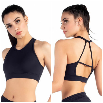 So Danca - Buena Halter Crop Top - Adult (RDE-2088ME) - Black
