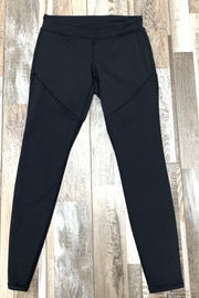 Capezio - Full-Length Leggings - Adult (11304W) - Black/Dotted Mesh Final Sale