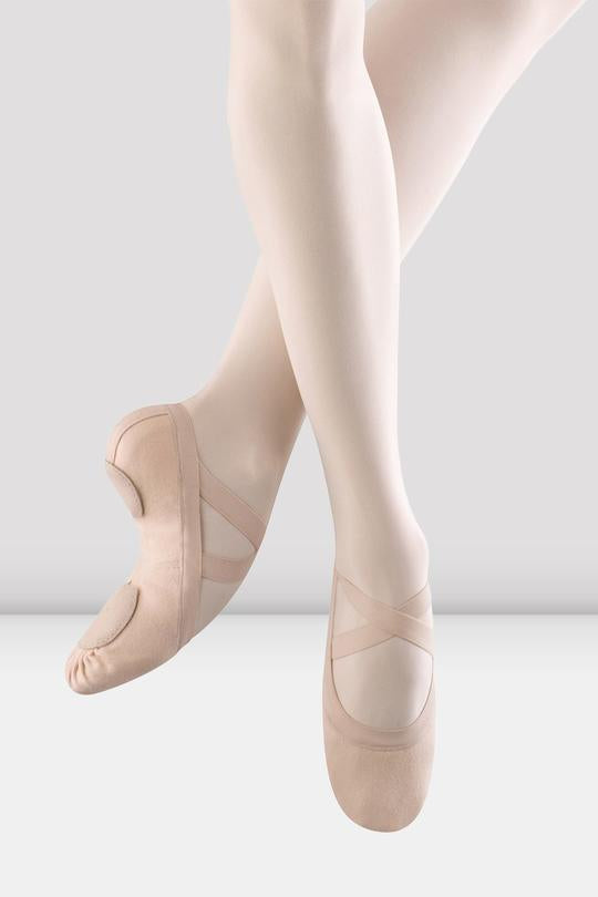 Bloch - Synchrony Stretch Canvas Ballet Shoes - Child/Adult (S0625G/L) - Pink - Final Sale