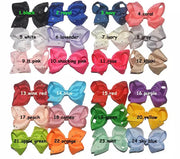 Hair Bows - Rhinestone - Various Colors