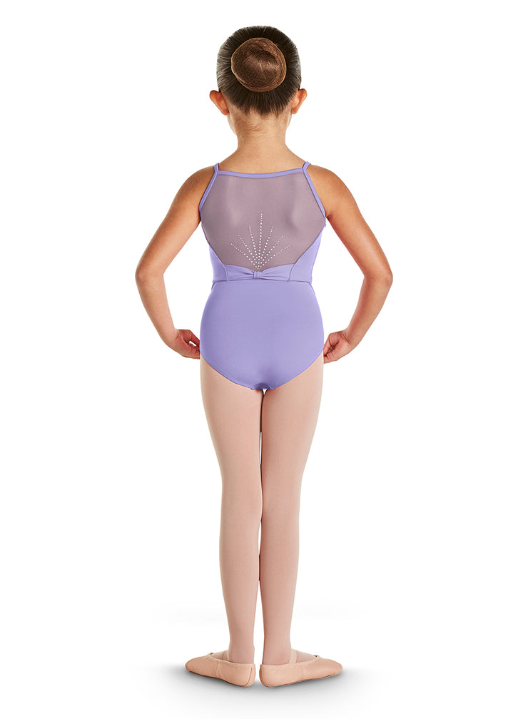 Bloch - Deco Diamante Back Camisole Leotard - Child (CL4847) - Lilac