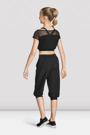 Bloch - Logo Crop Tee - Child (FT5219C) - Black