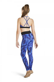 Kaia by Bloch - Printed Legging Contrast Band - Child (KA028P) - Mystik Final Sale