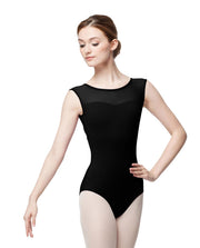 Lulli Dancewear - Anoushka Cap Sleeve Leotard - Adult (LUB358) - Black