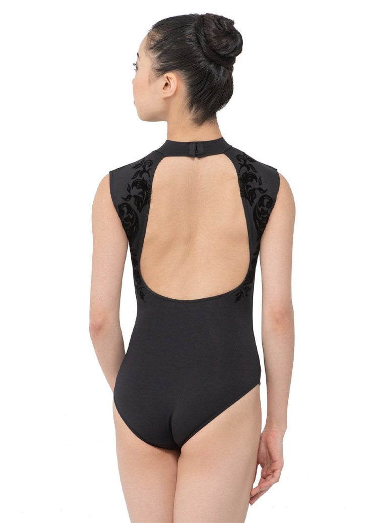 Ballet Rosa - Orialie High Neck Leotard - Adult (1060MFA) - Noir - Final Sale