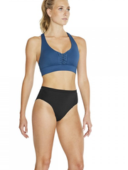 Bloch - Koralie Paneled High Waist High Leg Brief - Adult (FR5102) - Black - Final Sale