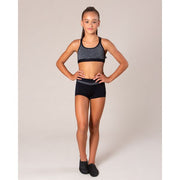 Energetiks - Olivia Crop Top - Adult (AC107-BLK) - Black - Final Sale