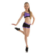Energetiks - Sophia Crop Top - Child/Adult (CC116-PPR/AC116-PPR) - Party Purple - Final Sale