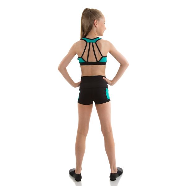 Energetiks - Ava Crop Top - Adult (AC118-VBG) - Vibrant Green - Final Sale