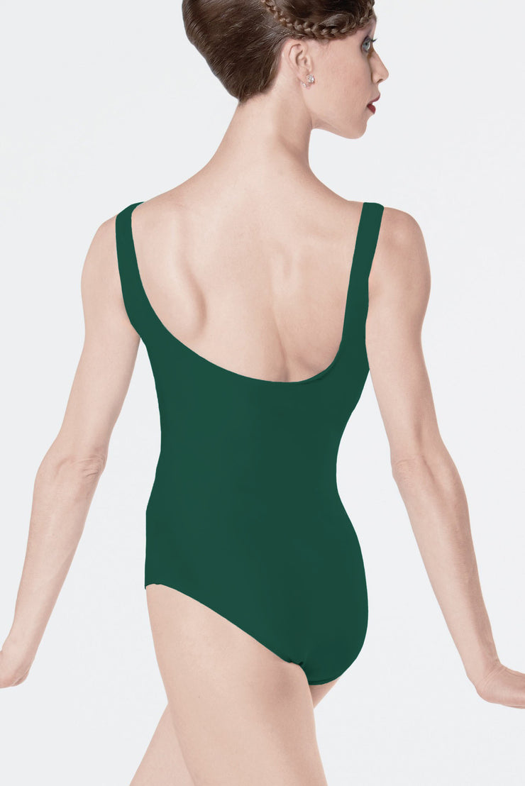 Wear Moi - Faustine Leotard - Child/Adult - Forest Green