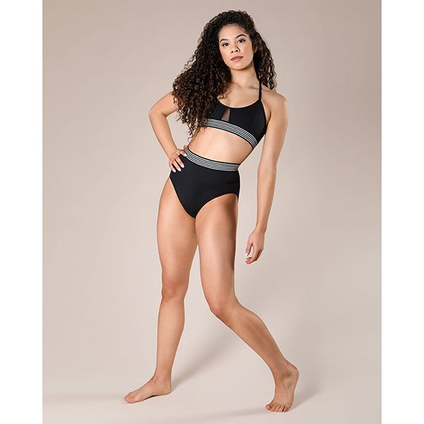 Energetiks - Sloane Crop Top - Adult (IC26PA4-BLK) - Black - Final Sale