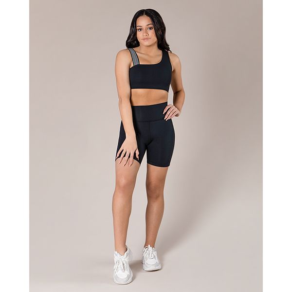 Energetiks - Motion Crop Top - Adult (IC75PA1-BLK) - Black - Final Sale