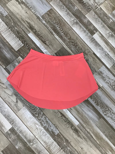 Capezio - Curved Pull-On Skirt - Child/Adult (11459TF/11459WF) - Coral - Final Sale
