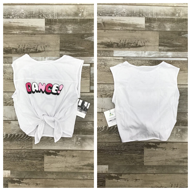 Energetiks - Lola Tie Crop - (ICAT52SF5) - White