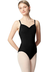Lulli Dancewear - Darya Pinch Front Camisole Leotard - Adult (LUB334) - Black