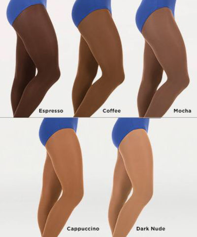 Body Wrappers - TotalSTRETCH Seamless Convertible Tights - Child/Adult (C31/A31) - Mocha