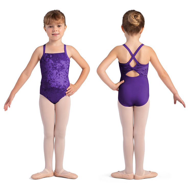 Bloch - Velvet Cami Leotard - Child (CL1037) - Amethyst