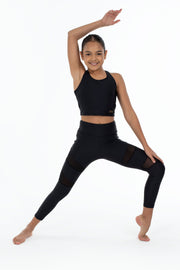 Bloch by Flo Active - Chloe 7/8 Leggings - Child (FM1213) - Black