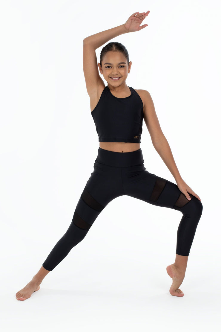Bloch by Flo Active - Chloe 7/8 Leggings - Child (FM1213) - Black