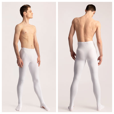Nikolay - LITTLE ERIC/ERIC Leggings Convertible Tights - Boys/Mens (DAD2008MN/DA2008MN) - White