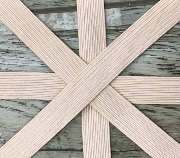 Cut Elastic - 1/2" - Pink