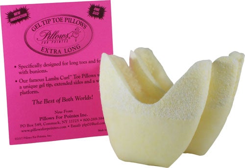 Pillows for Pointe - Gel Tip Toe Pillow  - (GTTP)