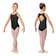 Bloch - Flower Racerback Camisole Leotard - Child (CL9667) - Black