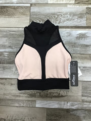 So Danca - Kylie Crop Top - Adult (SL145) - Antique Rose/Black - Final Sale