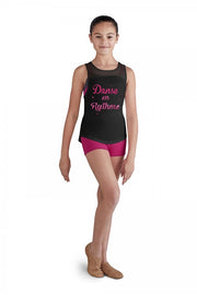 Bloch - “Danse en Rythme” Tank - Child (FT5075C) - Black