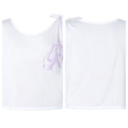 Energetiks - Riley Tie Top - Child (ICAT71J1) - White