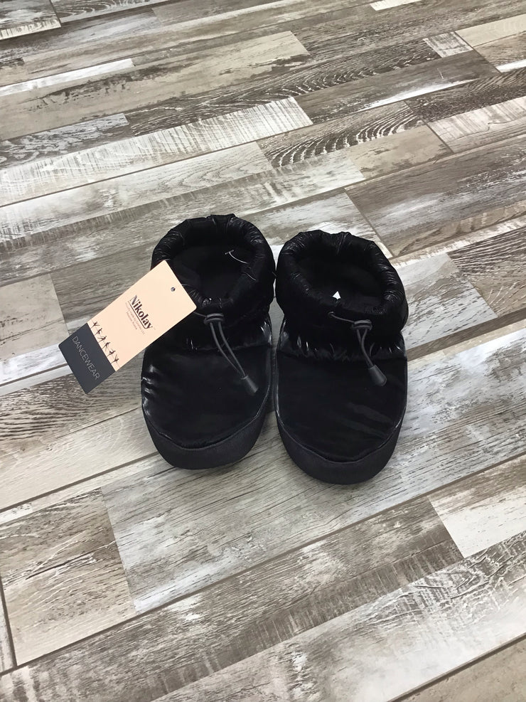 Nikolay - Low Cut Warm Up Booties - Adult (M-75N) - Obsidian