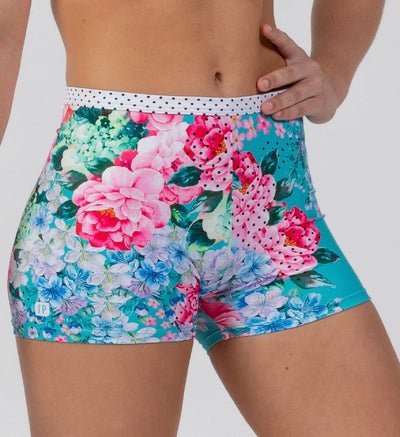 Sylvia P - Azalea Bloom Short - Adult (21-11-GHY-017) - Green Final Sale