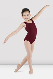 Bloch - Dynamic Tank Leotard - Child (CL5605) - Burgundy